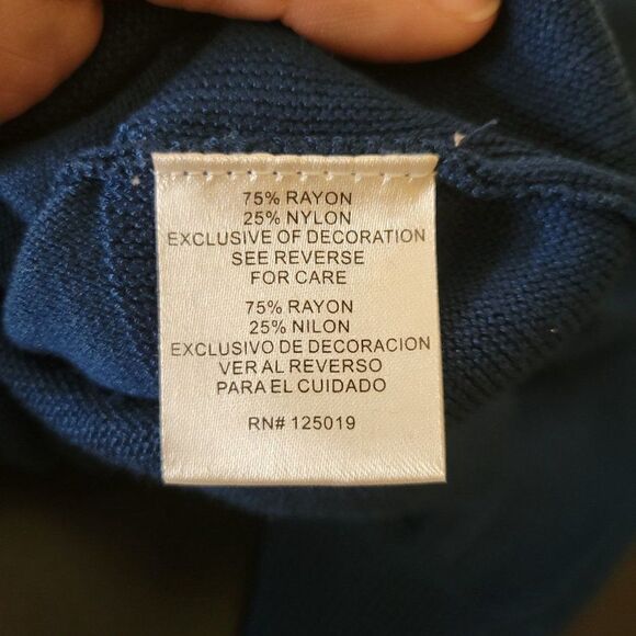 Joseph A Poseidon Blue Women's Sweater (size S) - Picture 5 of 7